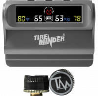 TireMinder Solar Powered Trailer TPMS, 2 Tire Kit